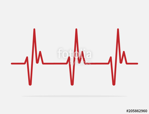 500x385 Heartbeat Line Vector Icon Stock Image And Royalty Free Vector