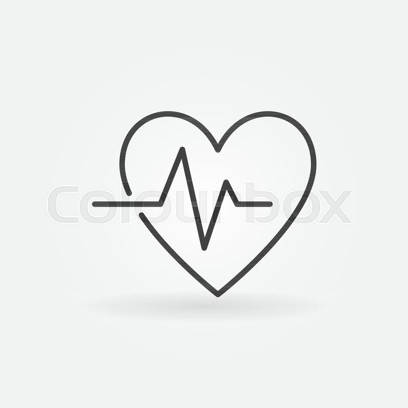 800x800 Heartbeat Vector Minimal Icon