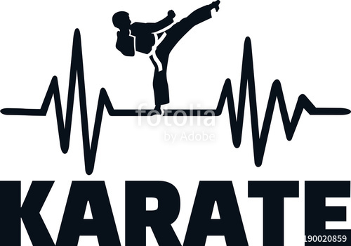 500x350 Karate Heartbeat Pulse Stock Image And Royalty Free Vector Files