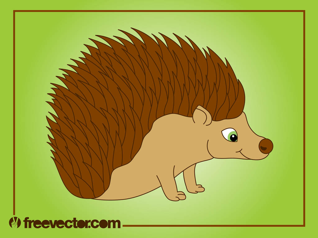 1024x765 Cartoon Hedgehog Vector Art Amp Graphics