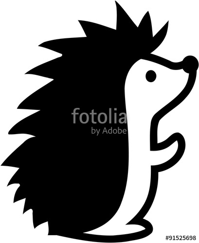 409x500 Hedgehog Comic Stock Image And Royalty Free Vector Files On