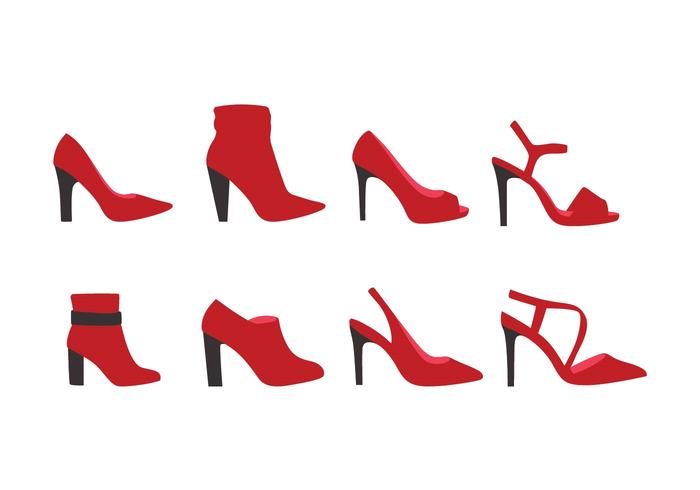 700x490 High Heels Vector Collection