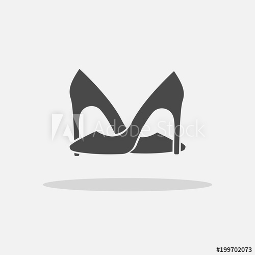 500x500 High Heels Vector Icon Women Shoes For Fashion