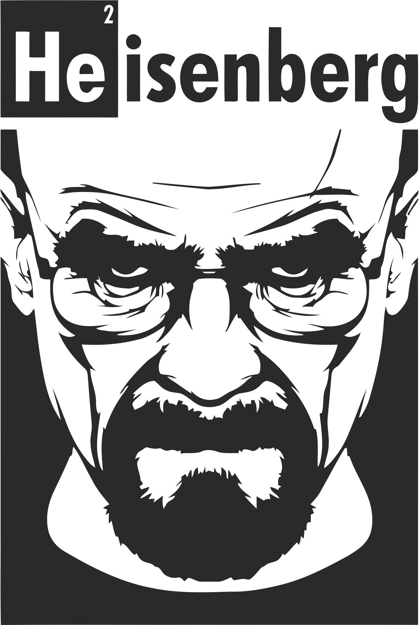 1394x2076 Breaking Bad Heisenberg Vector Download Free Vector For Cnc And