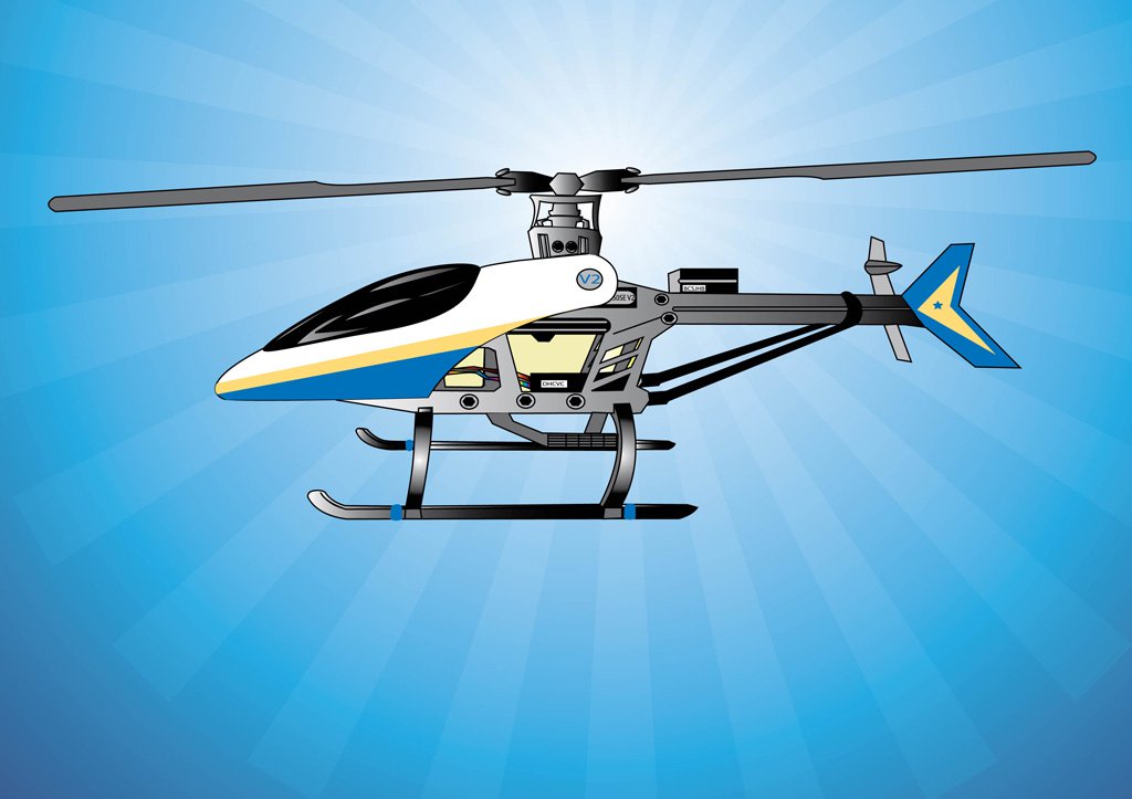 1024x723 Free Helicopter Vector Illustration Vector Art Amp Graphics