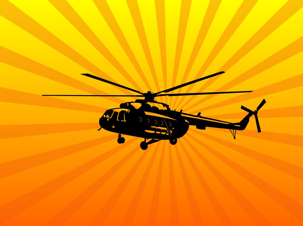 1024x765 Helicopter Vector Art Vector Art Amp Graphics