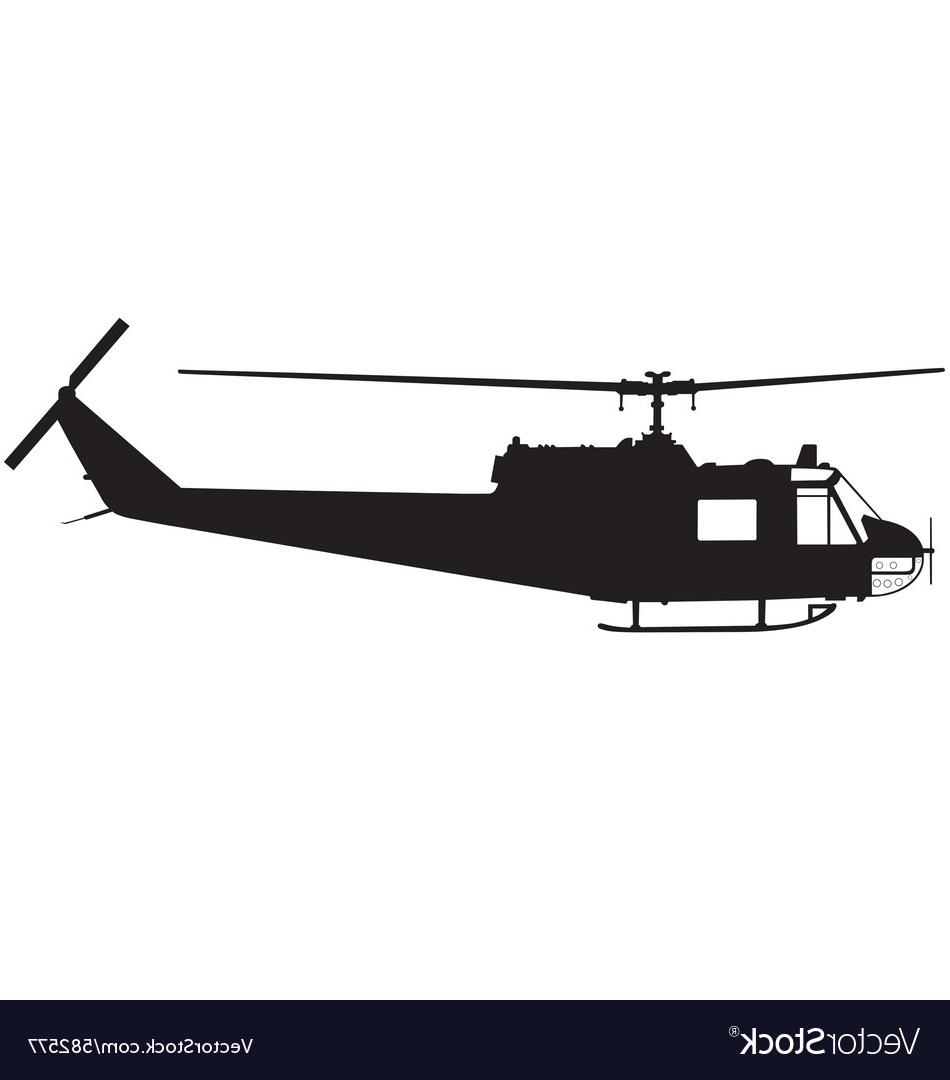 950x1080 Unique Military Helicopter Vector Design