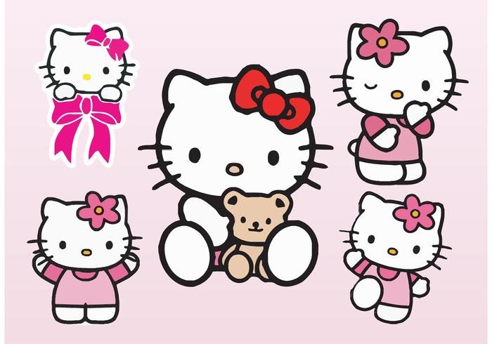 700x490 Hello Kitty Vectors