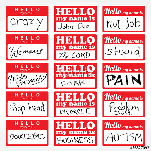 500x500 Hello My Name Is Nametags Stock Image And Royalty Free Vector