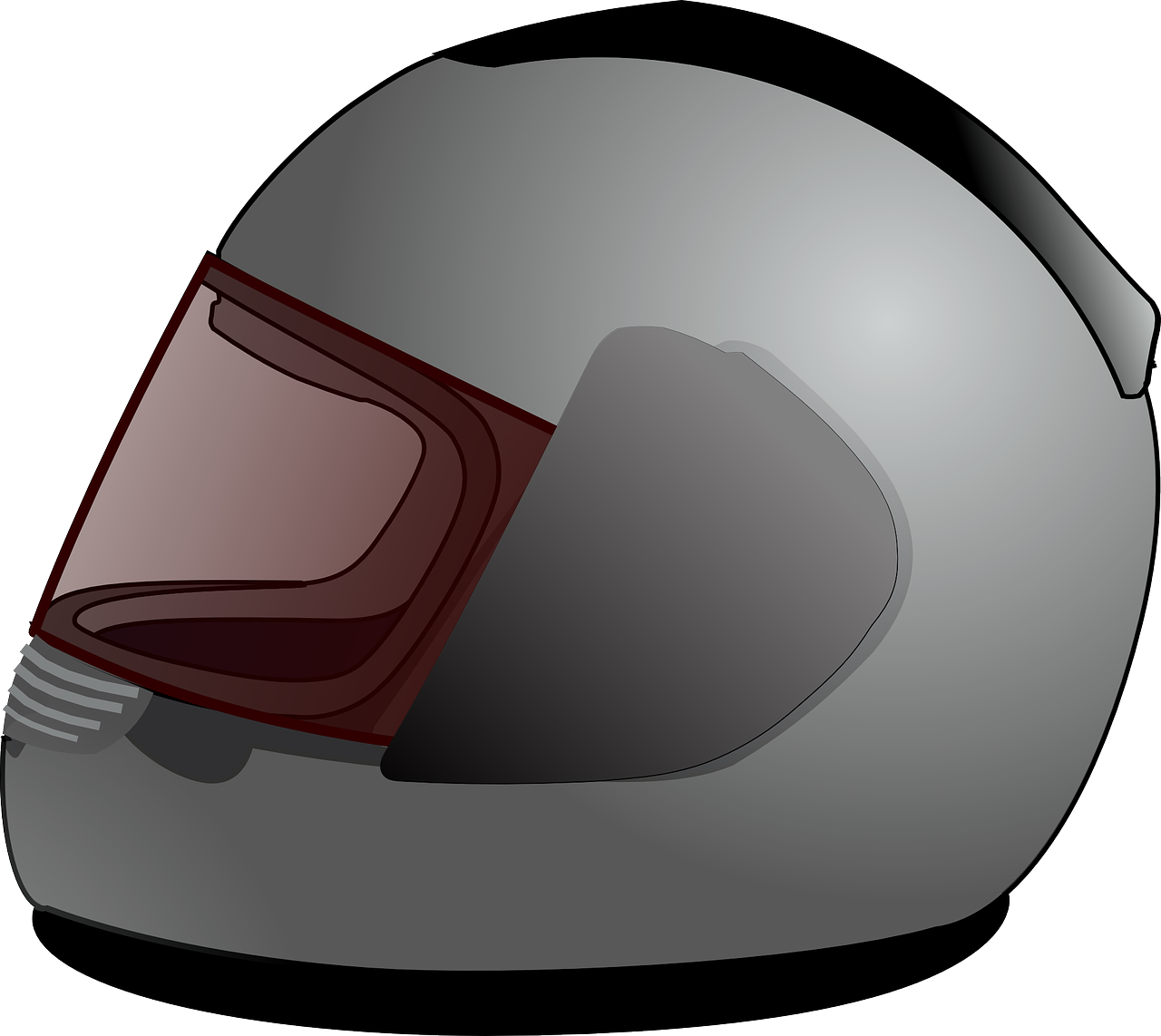 1280x1142 Motorbike Helmet Vector Free Bcca