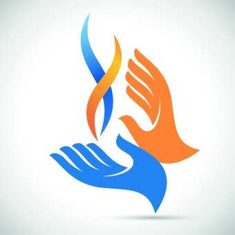 340x340 Hands Logo Design Vector 02 Download My Free Photoshop World