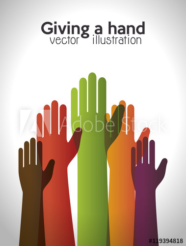 379x500 Helping Hands Concept Icon