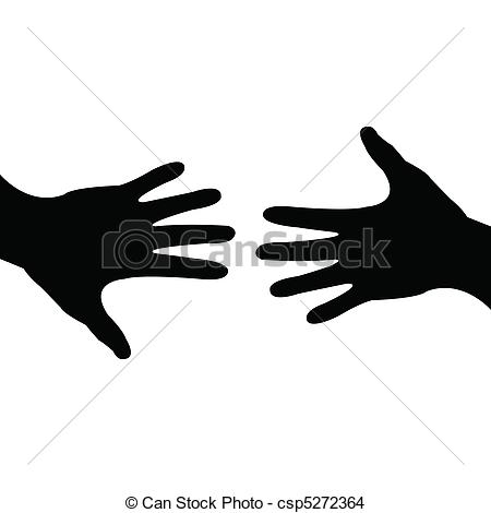450x470 Deal Done, Helping Hand. Illustration Of A Hand Reaching Out For