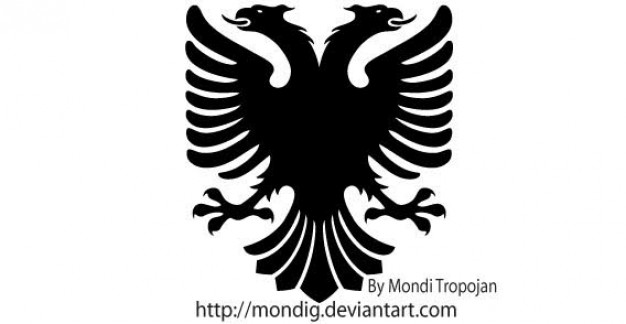 626x324 Heraldic Eagle Vector Silhouettes Vector Free Download