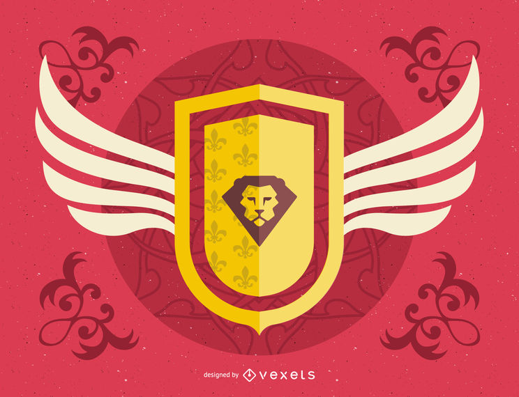 744x570 Heraldic Shield