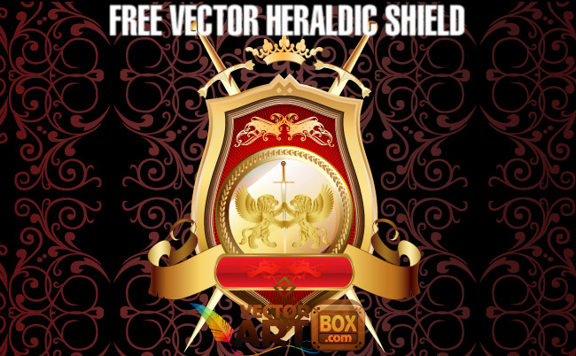 650x402 Vector Heraldic Shield
