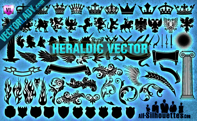 650x402 Heraldic Vector Clipart Free Vector 4vector