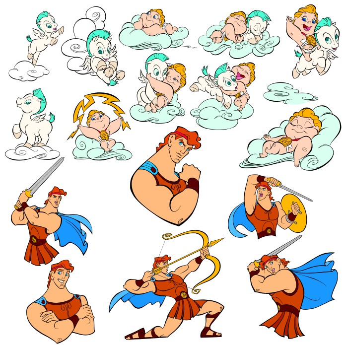 695x695 Little Hercules Vector Clip Art Download Free Cdr, Ai, Eps From