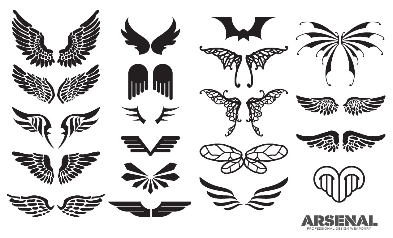 1270x770 Wing Vector Pack 4