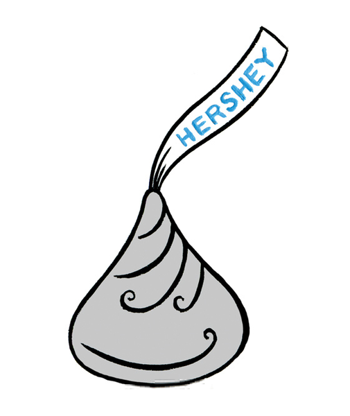 505x600 Hershey Kiss Clipart Free Free Images