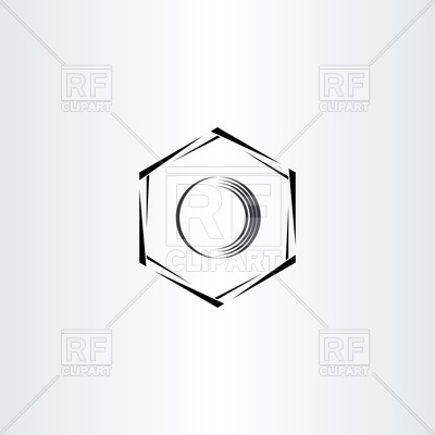 400x400 Mechanics Hex Nut Icon Vector Image Vector Artwork Of Signs