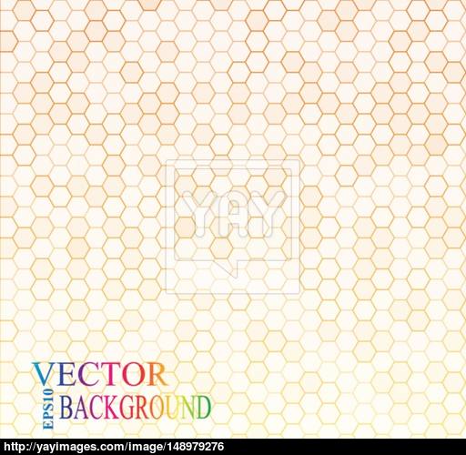 512x500 Seamless Texture Gray Hex Grid. Vector Illustration. Vector
