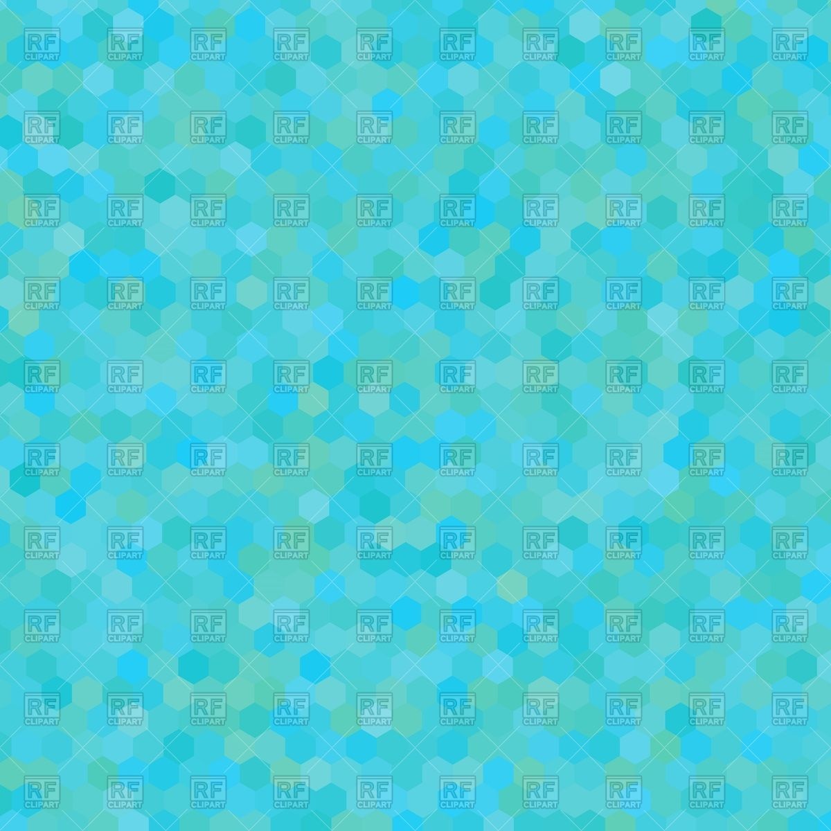 1200x1200 Blue Honeycomb Pattern
