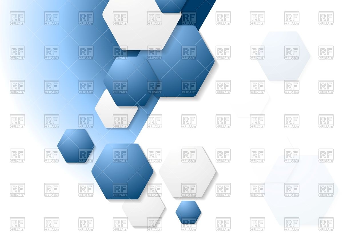 1200x846 Corporate Background With Blue And White Hexagons Vector Image