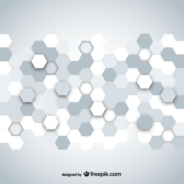 626x626 Hexagonal Mosaic Vector Free Download