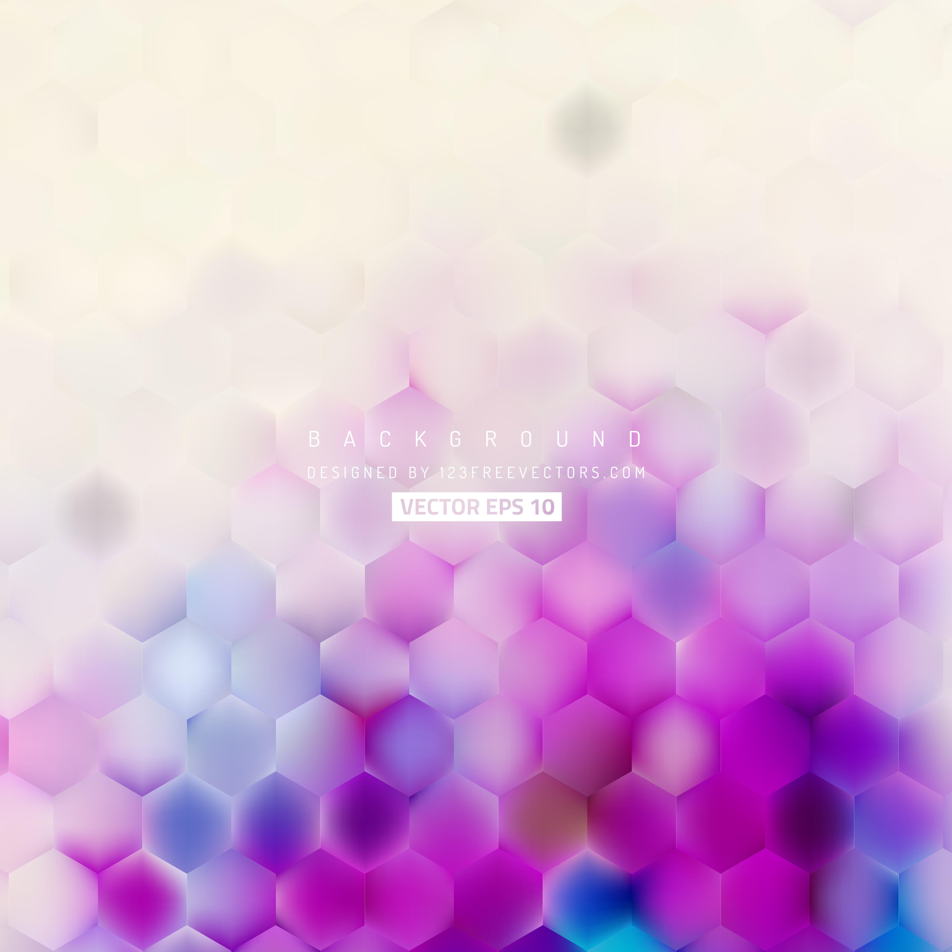 3333x3333 Light Purple Hexagon Background Pattern 123freevectors