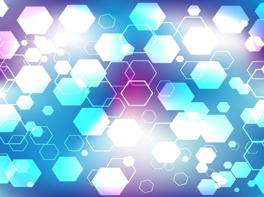1024x765 Blue Hexagon Background Vector Art Amp Graphics
