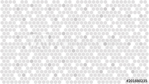 500x282 Gray Hexagonal Background. Abstract Hexagon Pattern. Vector
