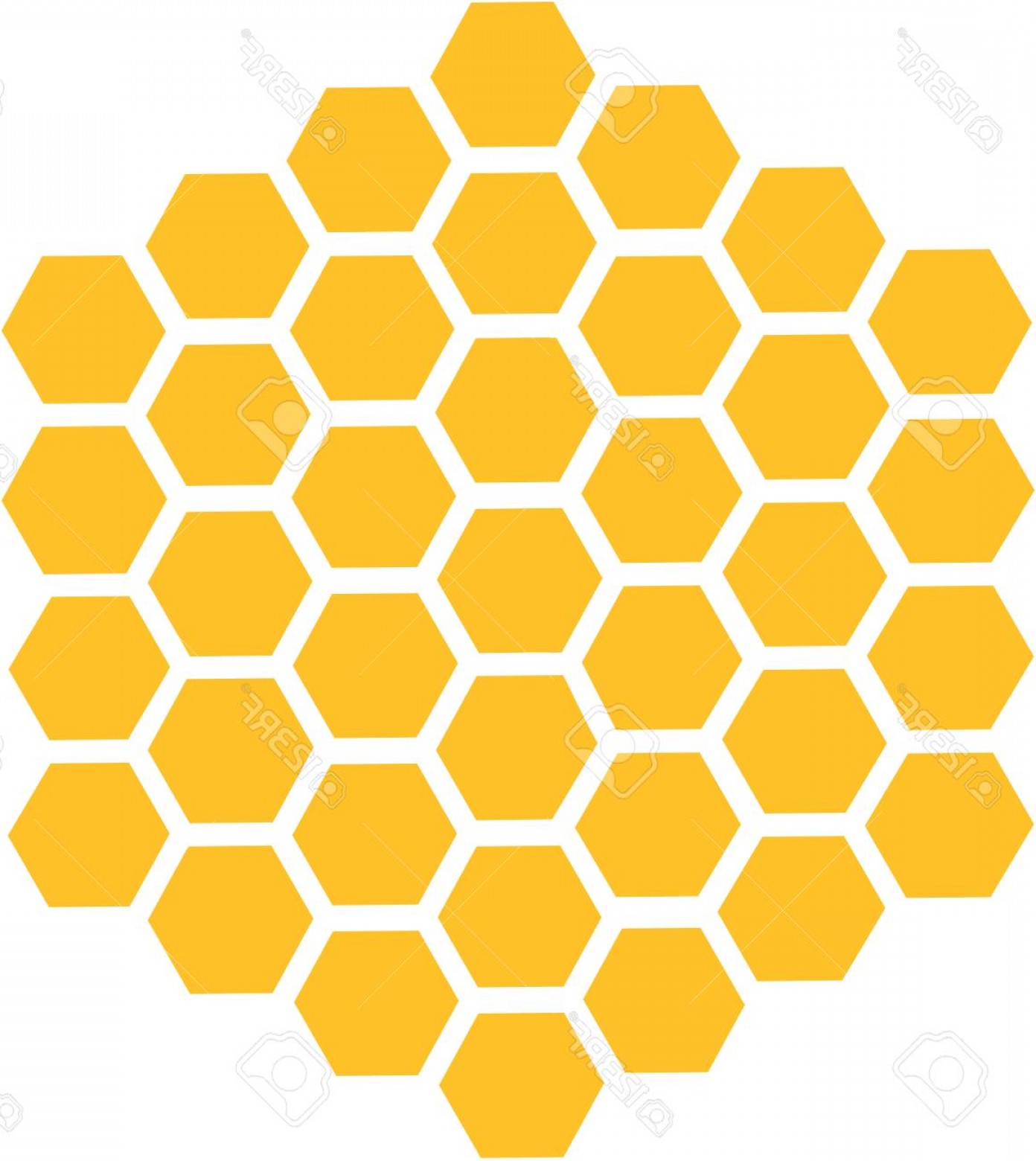1392x1560 Photostock Vector Bee Honeycomb With Honey In A Hexagon Lazttweet
