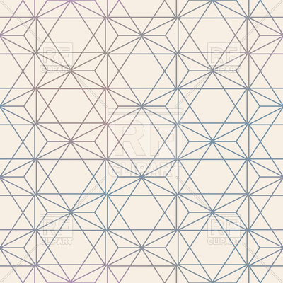 400x400 Abstract Seamless Geometric Hexagon Pattern Vector Image Vector