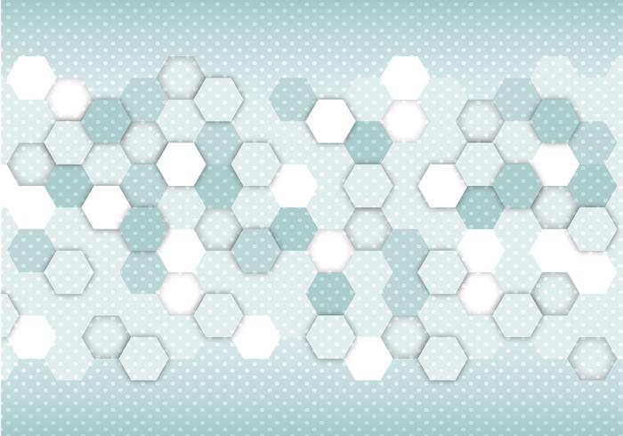 700x490 Free Abstract Hexagon Vector