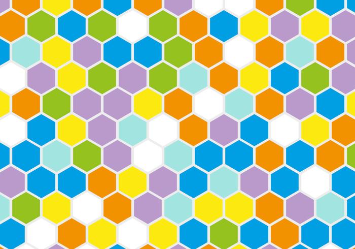 700x490 Free Retro Geometric Hexagon Vector