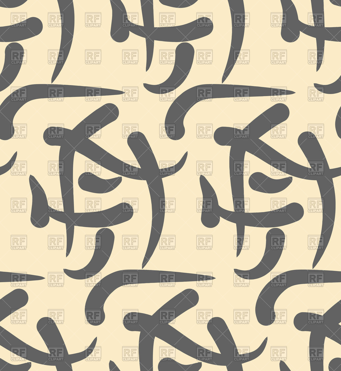 1102x1200 Background In Pastel Color With Hieroglyphs Vector Image Vector