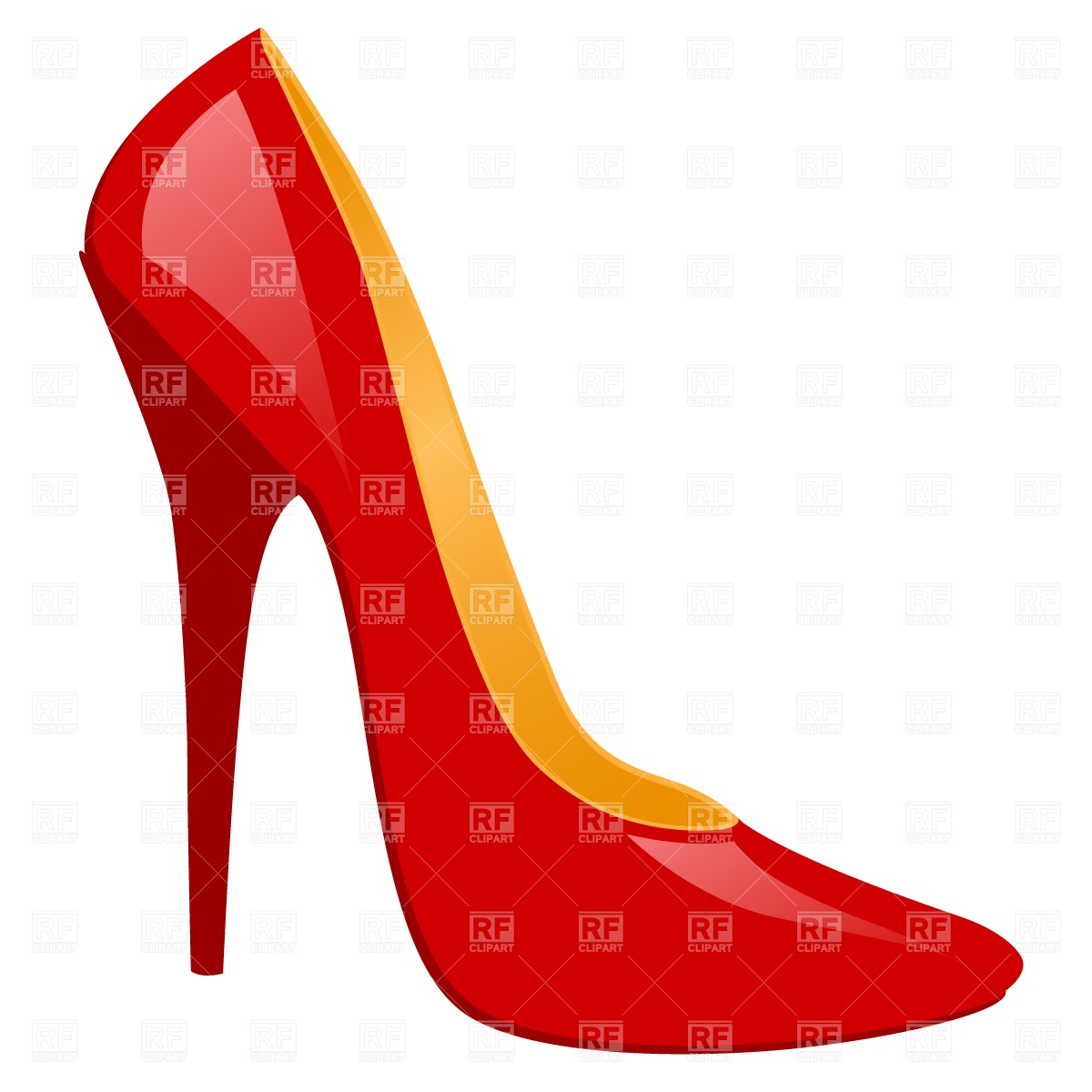 1200x1200 High Heeled Shoe Vector Image Vector Artwork Of Beauty, Fashion