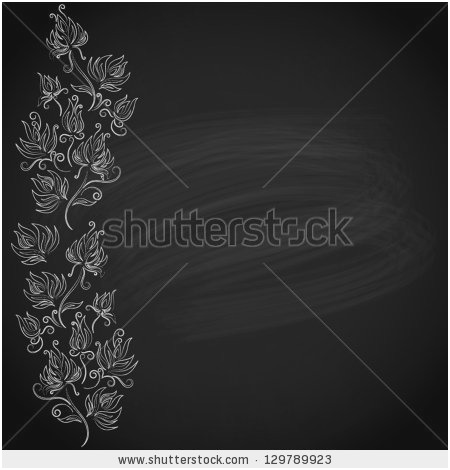 450x470 High Resolution Chalkboard Background Free Luxury Floral Border