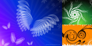 300x150 Vector Wallpaper