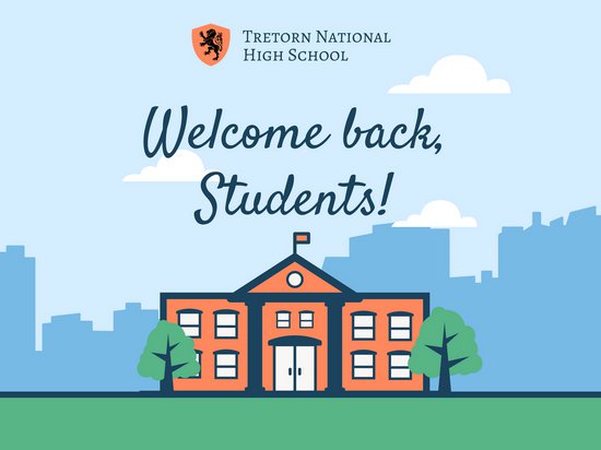 550x412 Vector Welcome Back To School