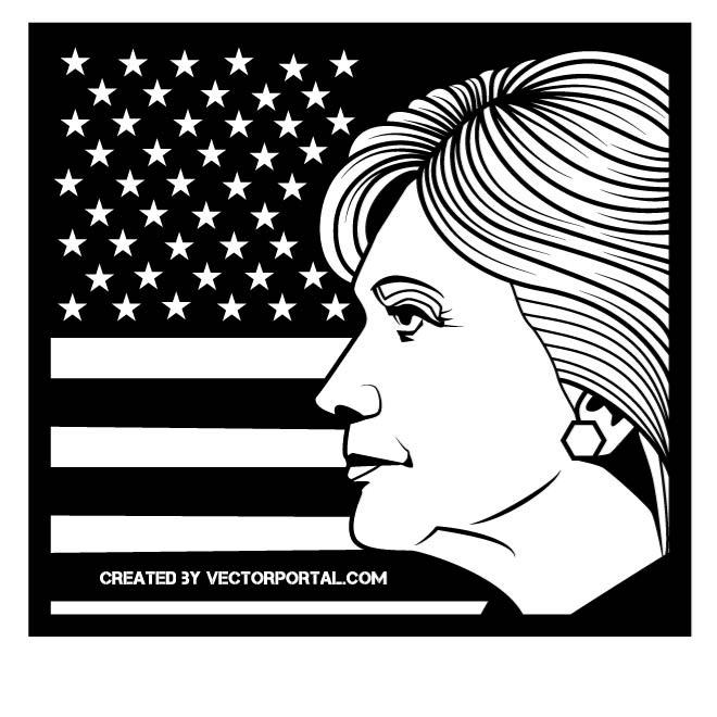 660x660 Free Hillary Clinton Vectors 6 Downloads Found