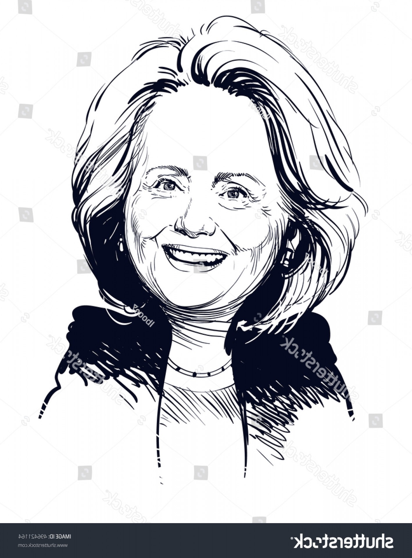 1418x1920 Hillary Clinton Vector Arenawp
