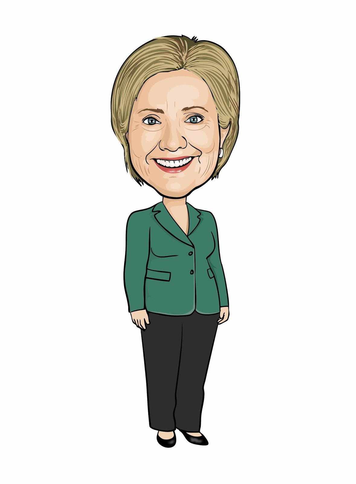 1179x1600 Hillary Clinton Caricature, Hillary Clinton Vector Cartoon