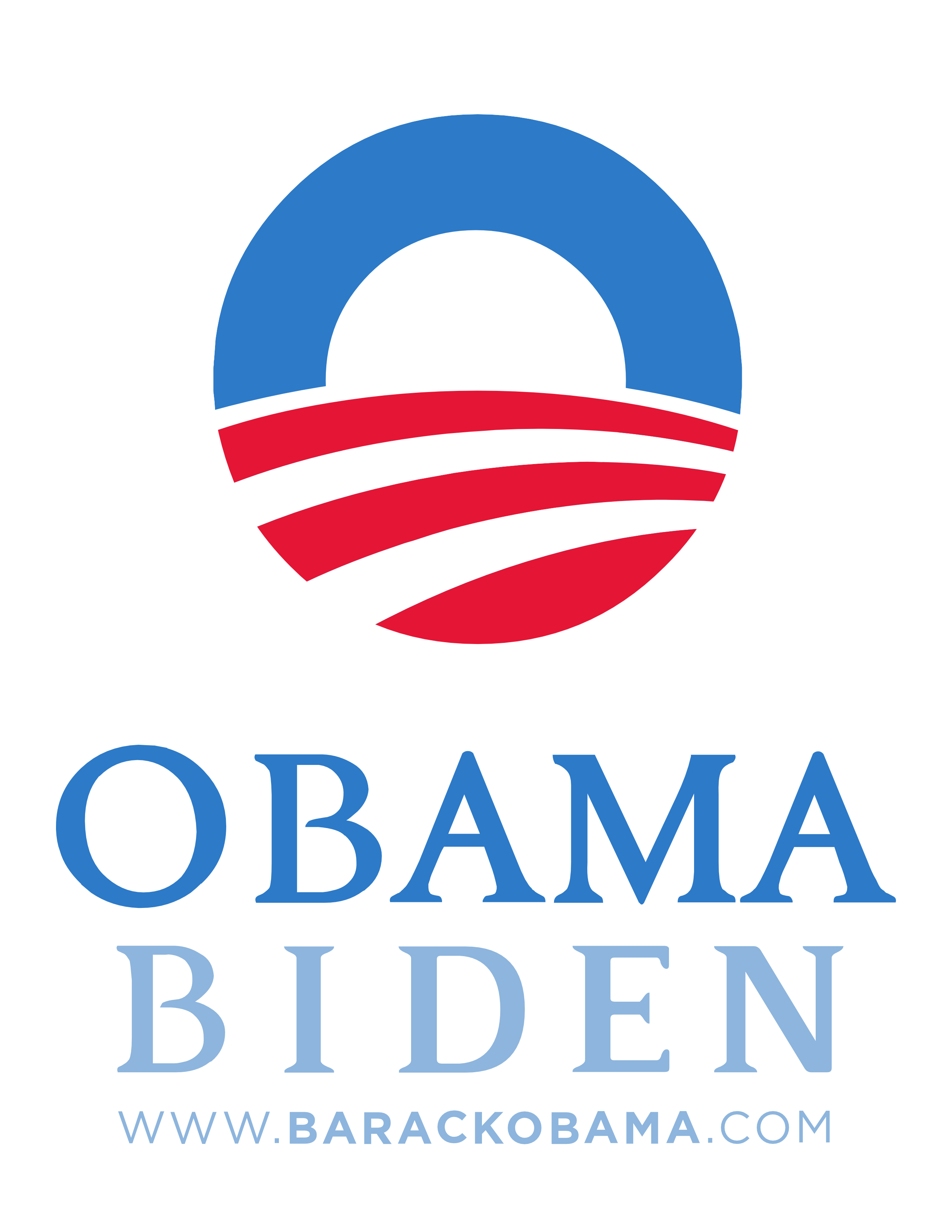 2550x3300 Obama Logo Vector