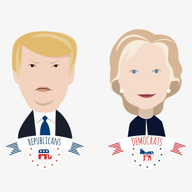 650x651 Vector Us President, Chuanpu, Hillary Clinton, Campaign Png And