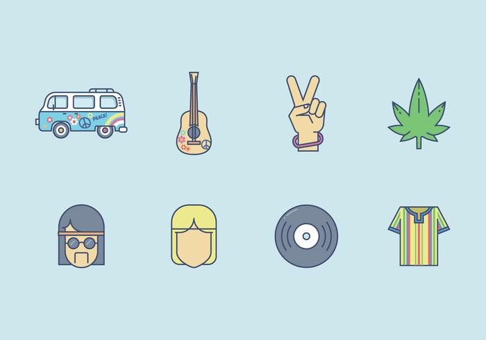 700x490 Free Hippie Vector