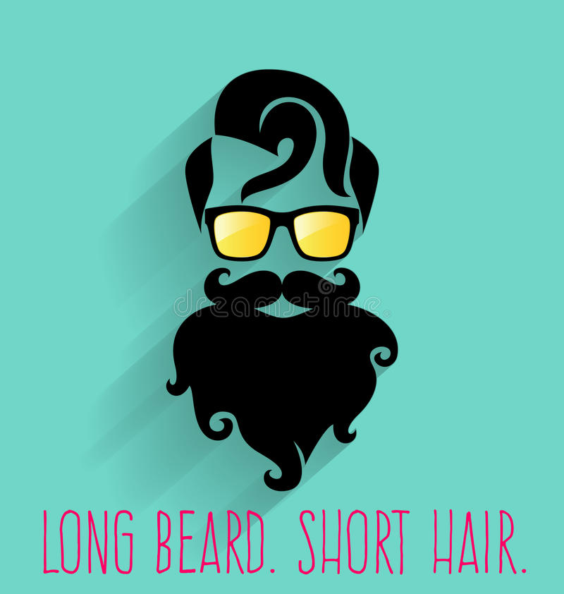 800x842 Long Beard Vector