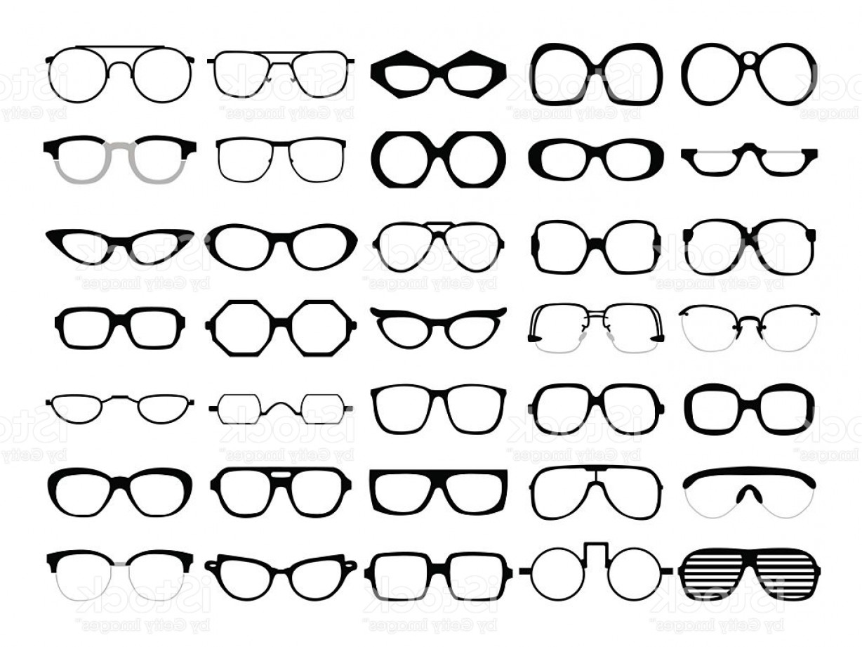 1228x921 Vector Set Of Glasses Retro Wayfarer Geek Hipster Frames Gm