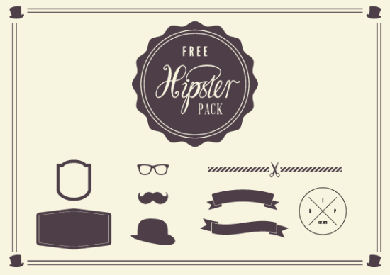Hipster Vector Art